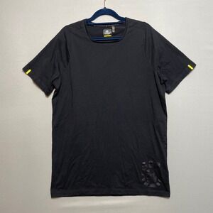 Husqvarna Motorcycles Mens Black Short Sleeve Graphic T Shirt Size Large